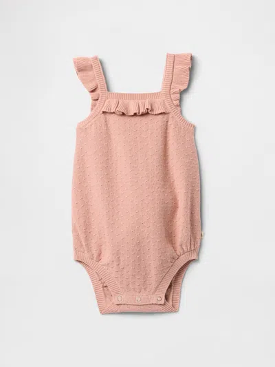 Gap Factory Baby Sweater Bodysuit In Pink