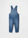 Gap Factory Baby Sweatpant Jean Overalls In Blue