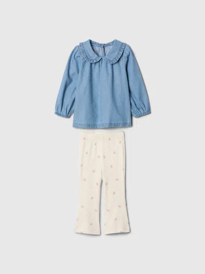 Gap Factory Baby Two-piece Outfit Set In Blue