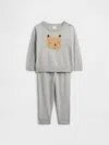 Gap Factory Baby Two-piece Sweater Set In Gray