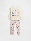Gap Factory Babygap 100% Organic Cotton Animal Pj Set In Multi