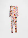Gap Factory Babygap 100% Organic Cotton Dog Pj Set In Multi