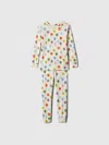 Gap Factory Babygap 100% Organic Cotton Happy Birthday Pj Set In White