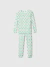 Gap Factory Babygap 100% Organic Cotton Heart Pj Set In Green