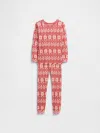 Gap Factory Babygap 100% Organic Cotton Holiday Pj Set In Multi