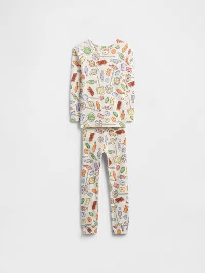 Gap Factory Babygap 100% Organic Cotton Pj Set In Gold