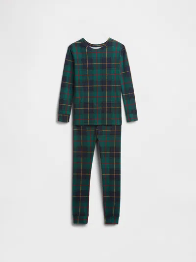 Gap Factory Babygap 100% Organic Cotton Pj Set In Green