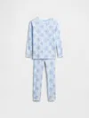 Gap Factory Babygap 100% Organic Cotton Snowflake Pj Set In Blue