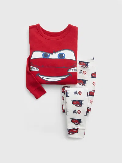 Gap Factory Babygap &#215 Disney Cars 100% Organic Cotton Pj Set In Multi