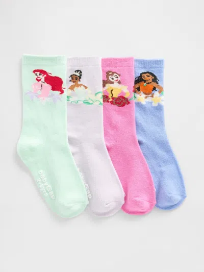 Gap Factory Babygap &#215 Disney Crew Socks (4-pack) In Multi