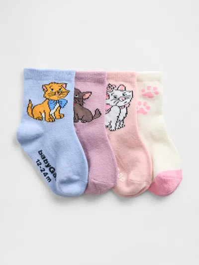Gap Factory Babygap &#215 Disney Crew Socks (4-pack) In Multi