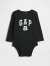 Gap Factory Babygap &#215 Disney  Gap Logo Bodysuit In Black