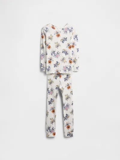 Gap Factory Babygap &#215 Disney Lilo And Stitch 100% Organic Cotton Pj Set In Multi