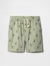 Gap Factory Babygap &#215 Disney Mickey Mouse Pull-on Shorts In Green