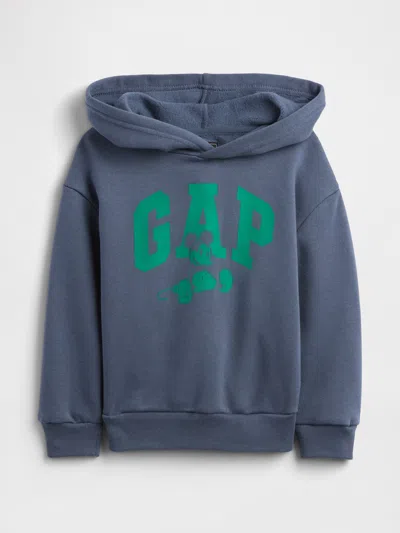 Gap Factory Babygap &#215 Disney Mickey Mouse Relaxed Logo Hoodie In Blue