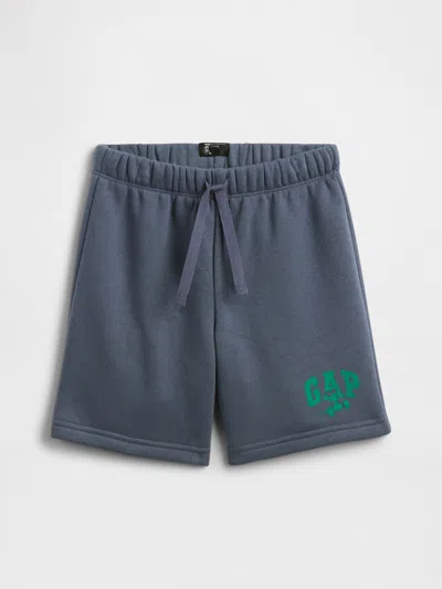 Gap Factory Babygap &#215 Disney Mickey Mouse Relaxed Logo Pull-on Shorts In Blue