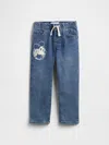 Gap Factory Babygap &#215 Disney Mickey Mouse Slim Pull-on Jeans In Blue