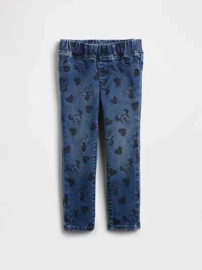 Gap Factory Babygap &#215 Disney Minnie Mouse Jeggings In Blue