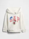 Gap Factory Babygap &#215 Disney Minnie Mouse Relaxed Logo Hoodie In White