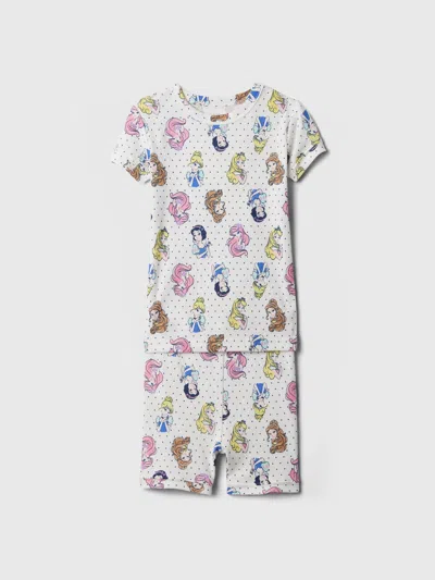 Gap Factory Babygap &#215 Disney Princess 100% Organic Cotton Pj Set In Multi