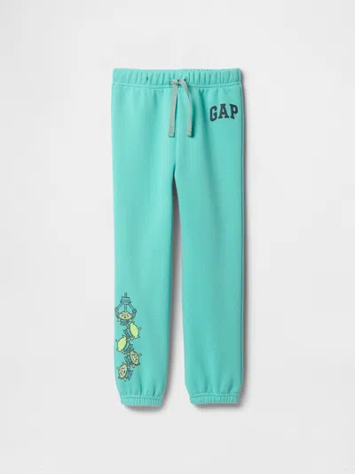 Gap Factory Babygap &#215 Disney Relaxed Logo Pull-on Joggers In Green