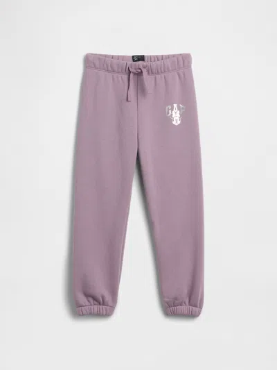 Gap Factory Babygap &#215 Disney Relaxed Logo Pull-on Joggers In Purple