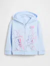 Gap Factory Babygap &#215 Disney Relaxed Zip Hoodie In Blue