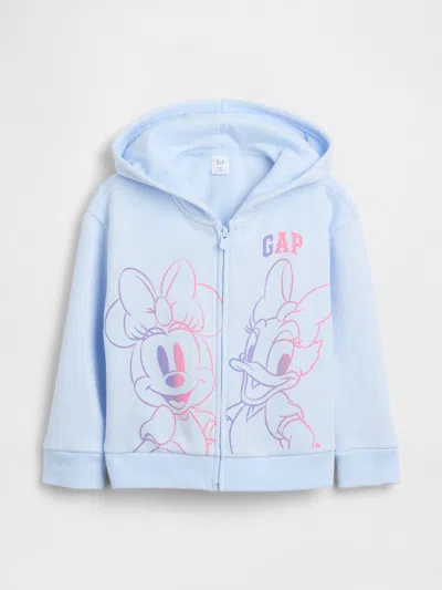 Gap Factory Babygap &#215 Disney Relaxed Zip Hoodie In Blue