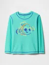 Gap Factory Babygap &#215 Disney Swim Rash Guard In Green