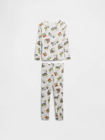Gap Factory Babygap &#215 Disney Toy Story 100% Organic Cotton Pj Set In Multi