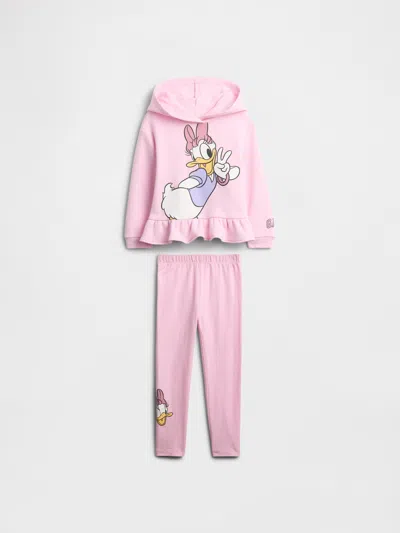 Gap Factory Babygap &#215 Disney Two-piece Outfit Set In Pink