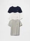 Gap Factory Babygap Brannan Bear Crewneck T-shirt (3-pack) In Multi