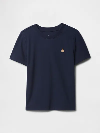 Gap Factory Babygap Brannan Bear Crewneck T-shirt In Brown