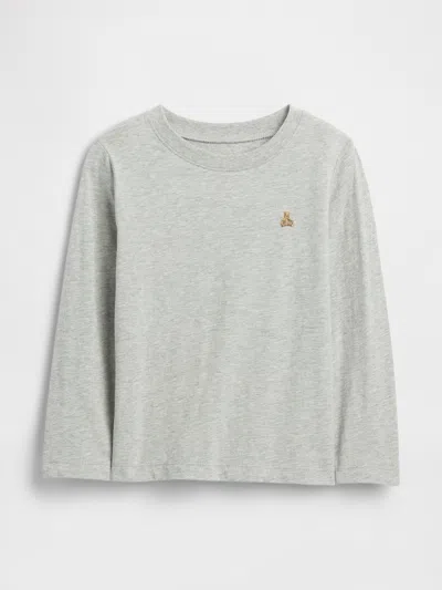 Gap Factory Babygap Brannan Bear Crewneck T-shirt In Gray