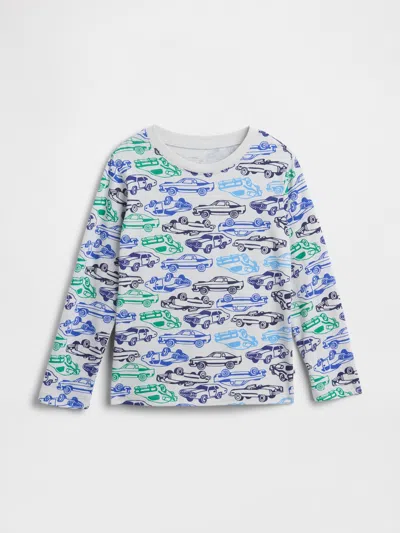 Gap Factory Babygap Brannan Bear Print Crewneck T-shirt In Multi