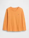 Gap Factory Babygap Brannan Bear Print Crewneck T-shirt In Orange