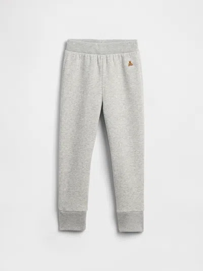 Gap Factory Babygap Brannan Bear Pull-on Fleece Joggers In Gray