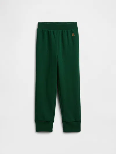 Gap Factory Babygap Brannan Bear Pull-on Fleece Joggers In Green