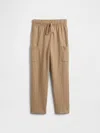 Gap Factory Babygap Brannan Bear Pull-on Stretch Jersey Cargo Joggers In Gold