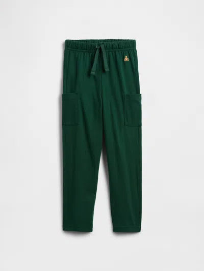 Gap Factory Babygap Brannan Bear Pull-on Stretch Jersey Cargo Joggers In Green