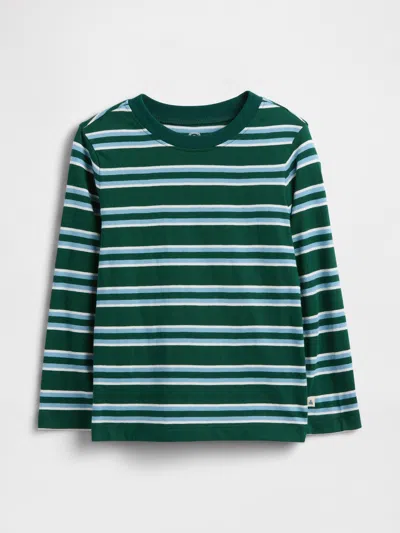 Gap Factory Babygap Brannan Bear Stripe T-shirt In Green