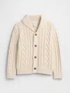 Gap Factory Babygap Cable-knit Cardigan In Neutral