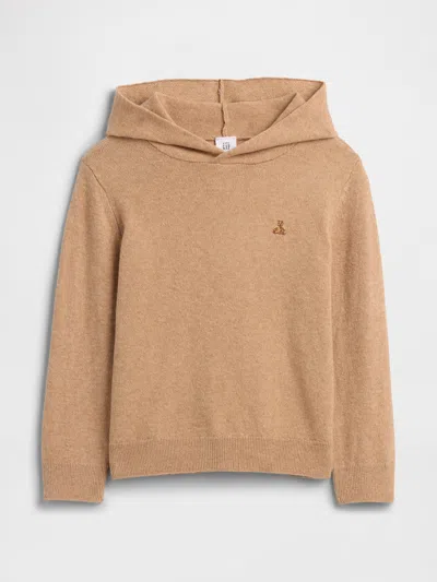 Gap Factory Babygap Cashsoft Sweater Hoodie In Neutral