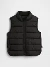 Gap Factory Babygap Coldcontrol Puffer Vest In Black