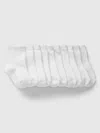 Gap Factory Babygap Crew Socks (10-pack) In White
