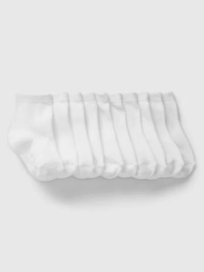 Gap Factory Babygap Crew Socks (10-pack) In White