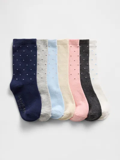 Gap Factory Babygap Crew Socks (7-pack) In Multi