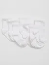 Gap Factory Babygap Crew Socks (7-pack) In White