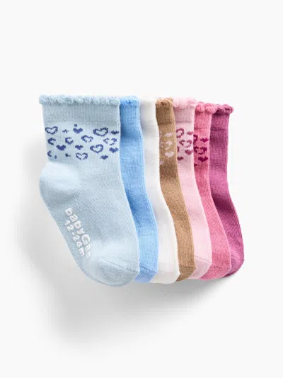 Gap Factory Babygap Crew Socks (7-pack) In Multi