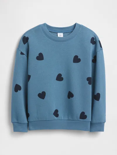 Gap Factory Babygap Crewneck Sweatshirt In Blue